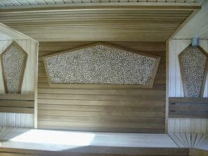 Kadakaplaat saunas