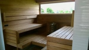 Sauna viimistlus